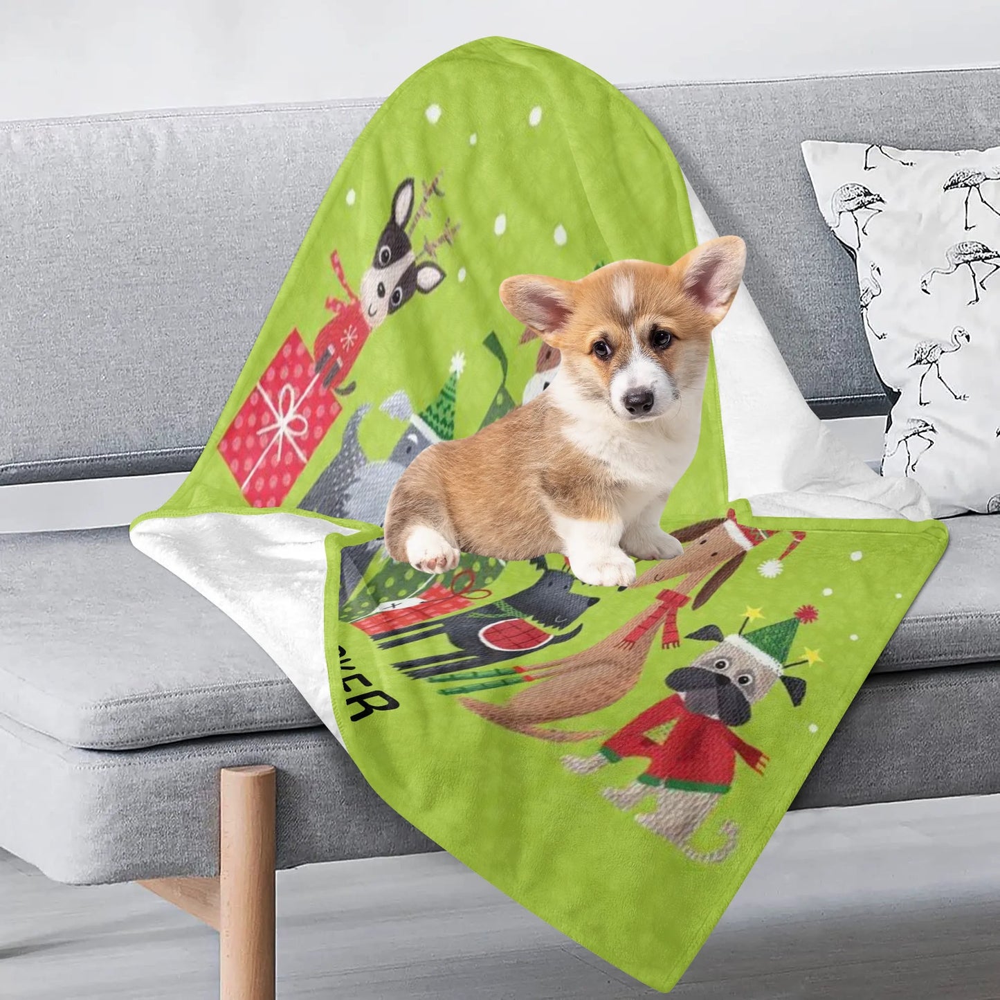 Pets Packable Flannel Blankets