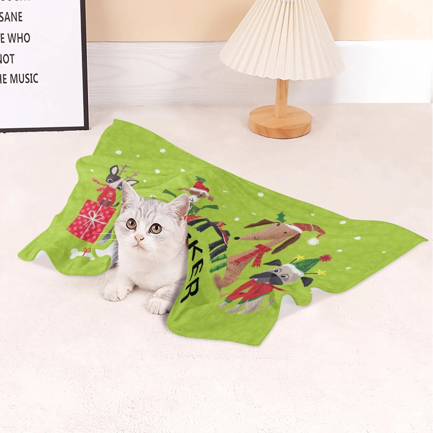 Pets Packable Flannel Blankets