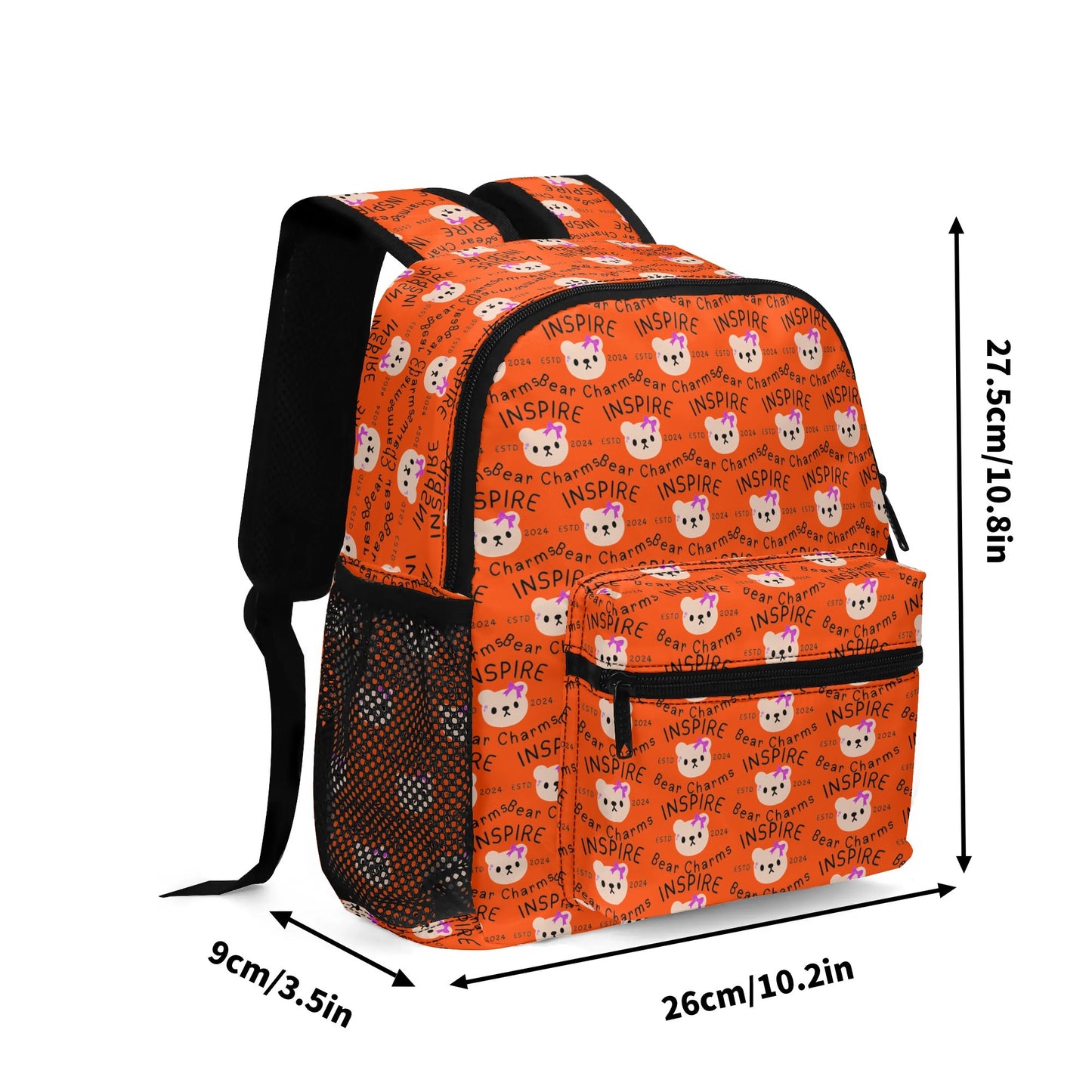 11 Inch Cute All-Over-Print Daypack Backpack