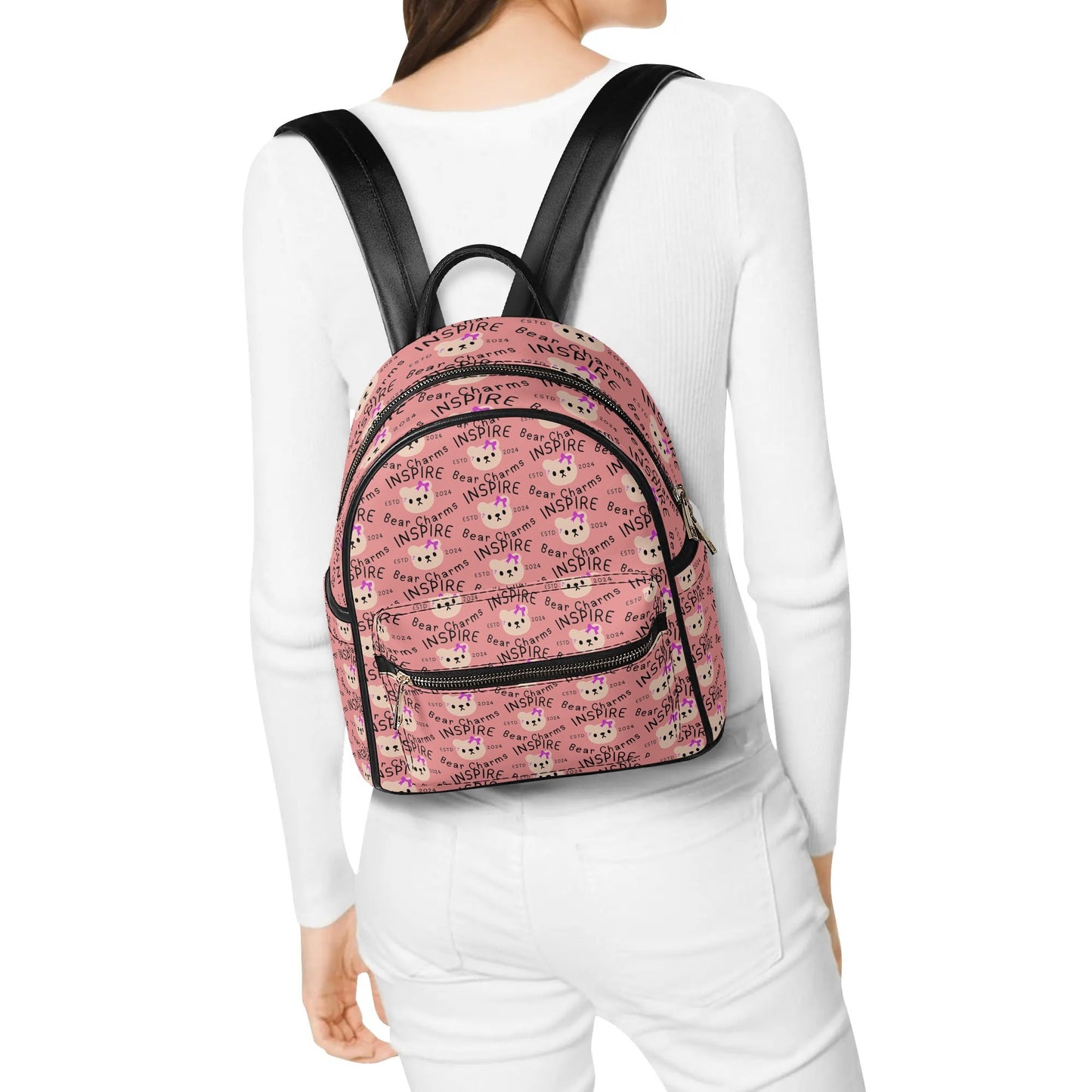 Casual PU Leather Backpack