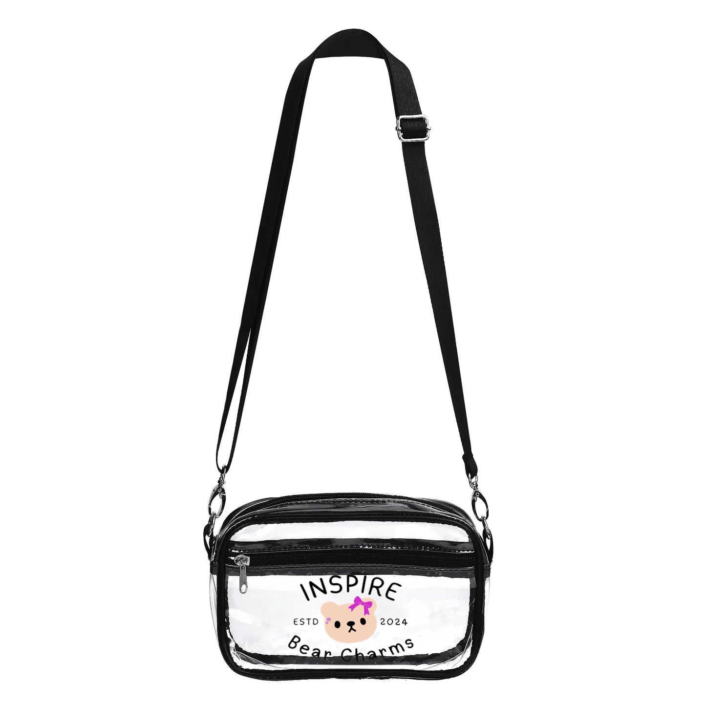 Clear Fashion Waterproof Transparent Summer Bag(Single-Sided Print)