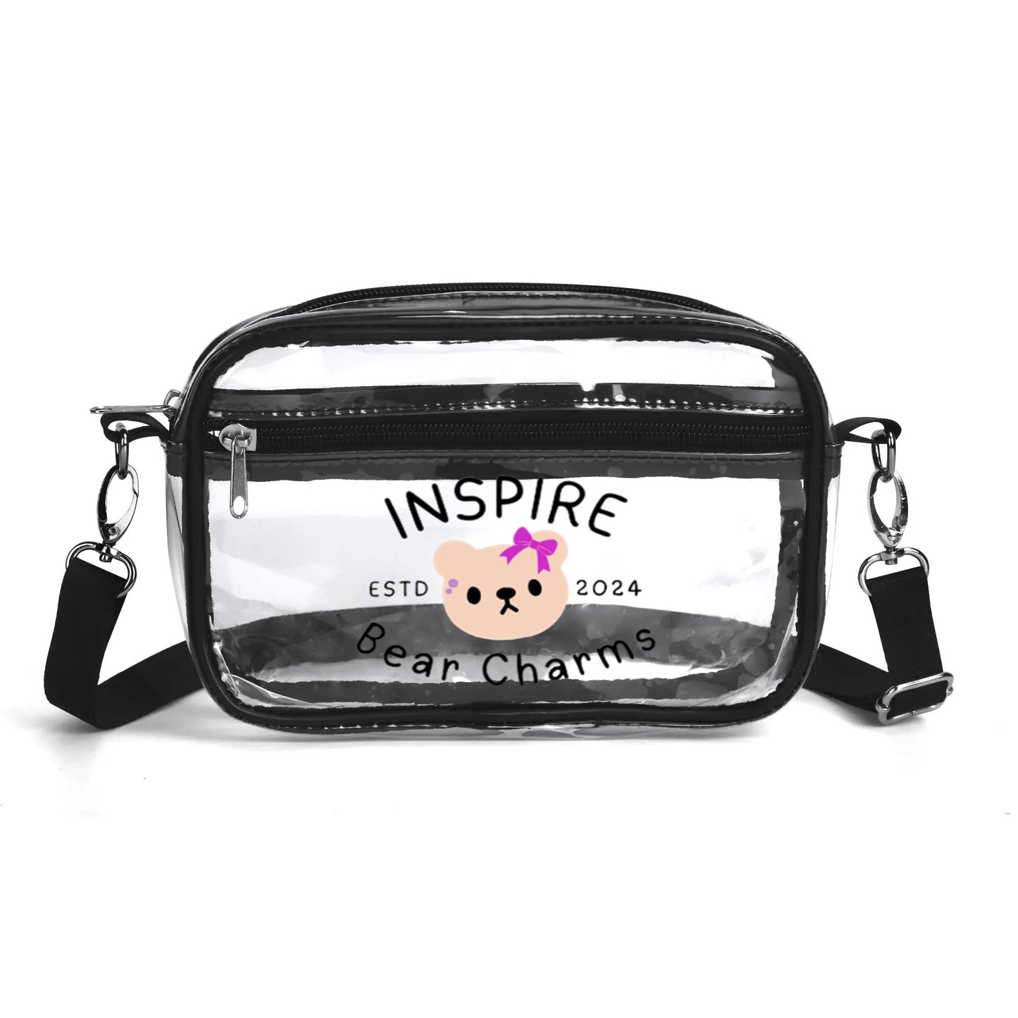 Clear Fashion Waterproof Transparent Summer Bag(Single-Sided Print)