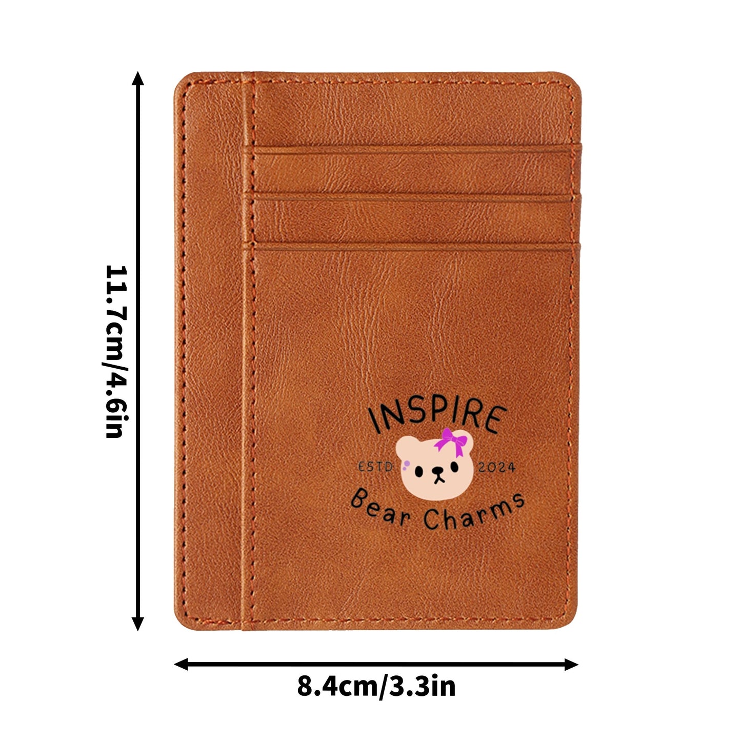 Minimalist Front Pocket for ID Cards Blocking Leather Wallets