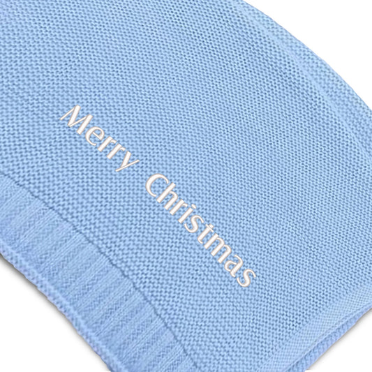 Merry Christmas Cotton Blanket 80X100cm