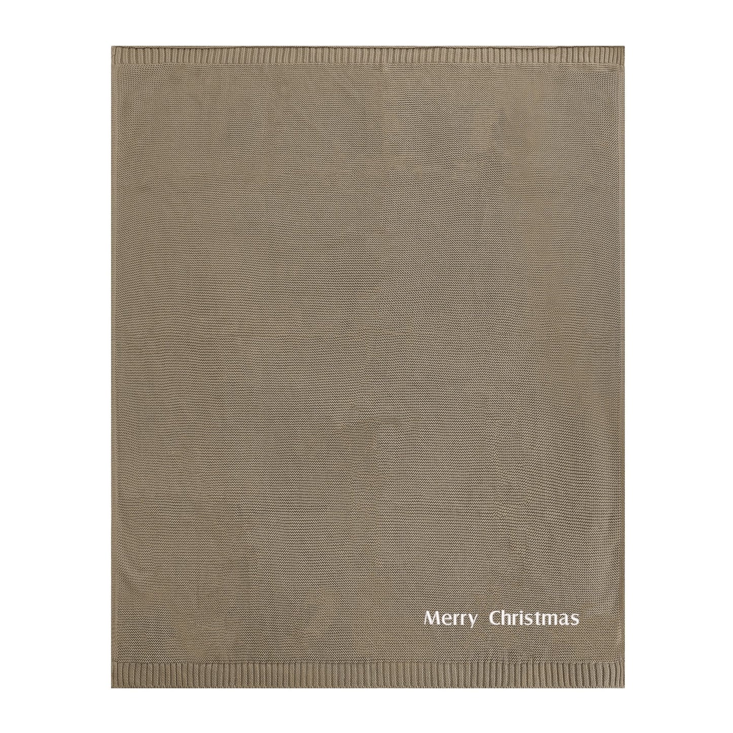 Merry Christmas Cotton Blanket 80X100cm