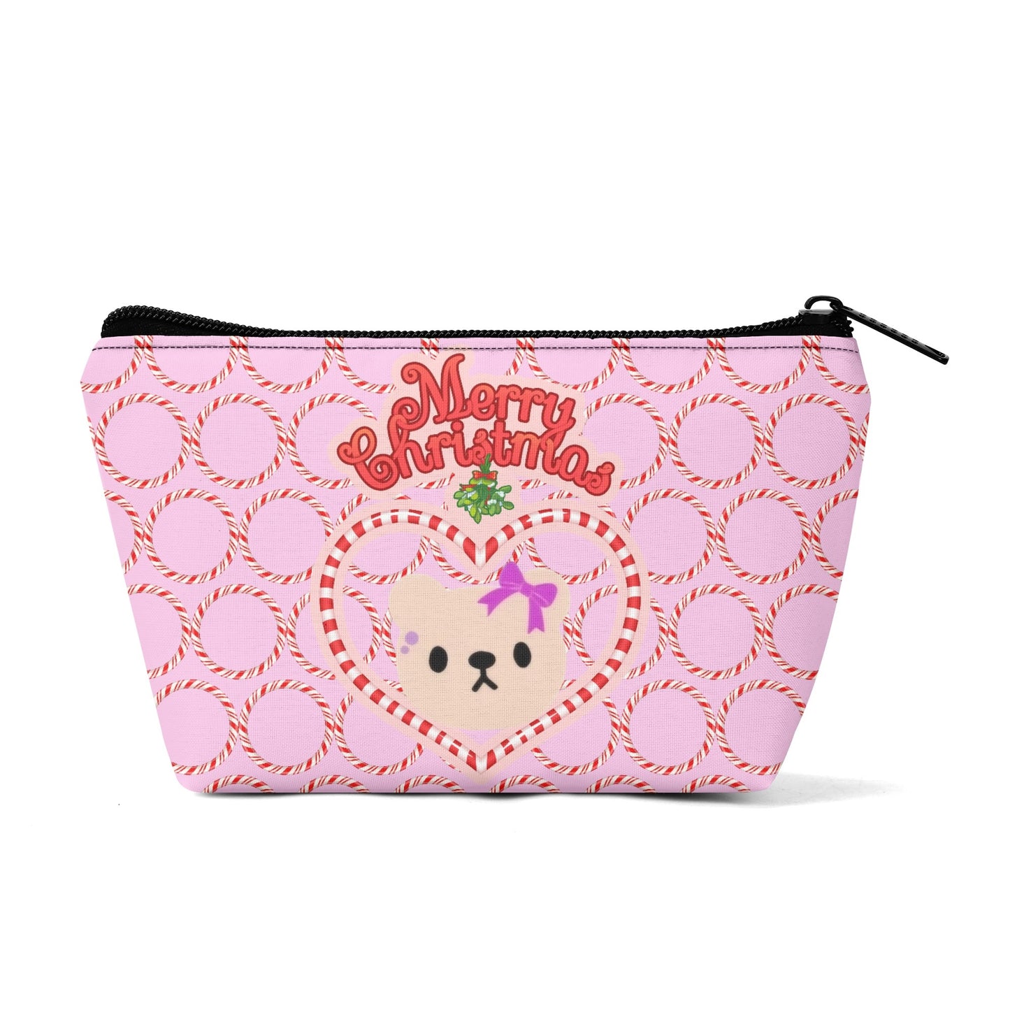 Girls 300D Zipper Wristlet Bag