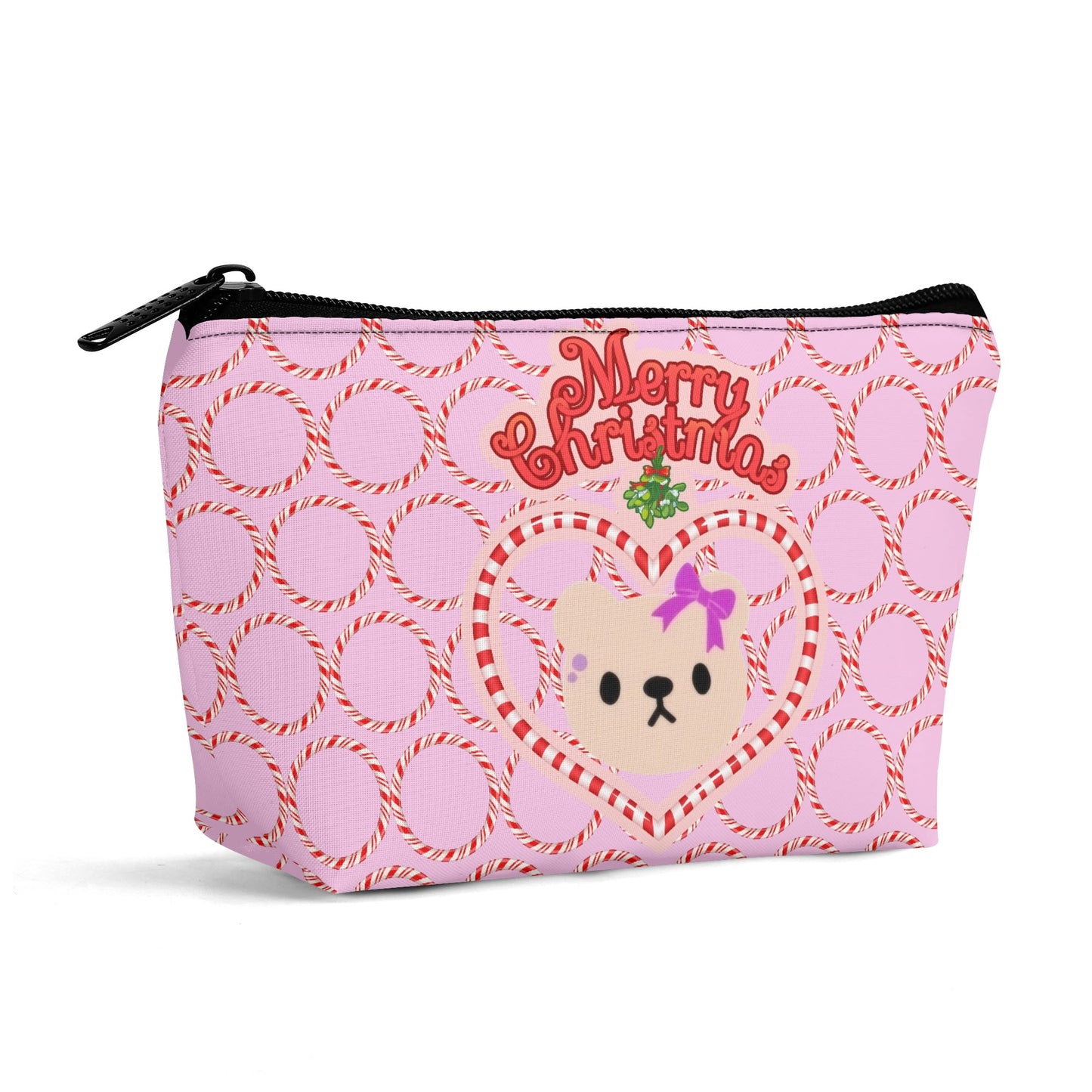 Girls 300D Zipper Wristlet Bag