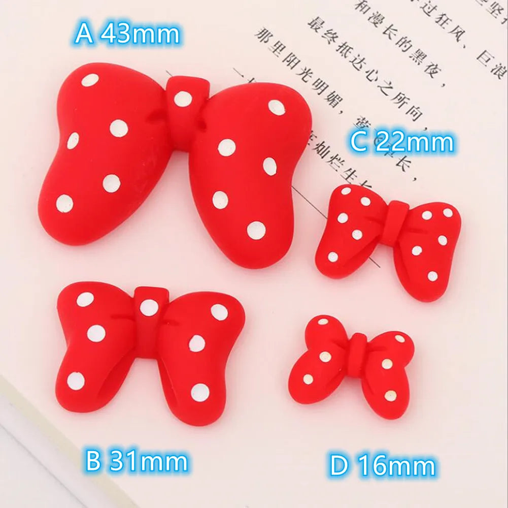 10Pcs Glitter Powder Hearts Flatback Resin Cabochons