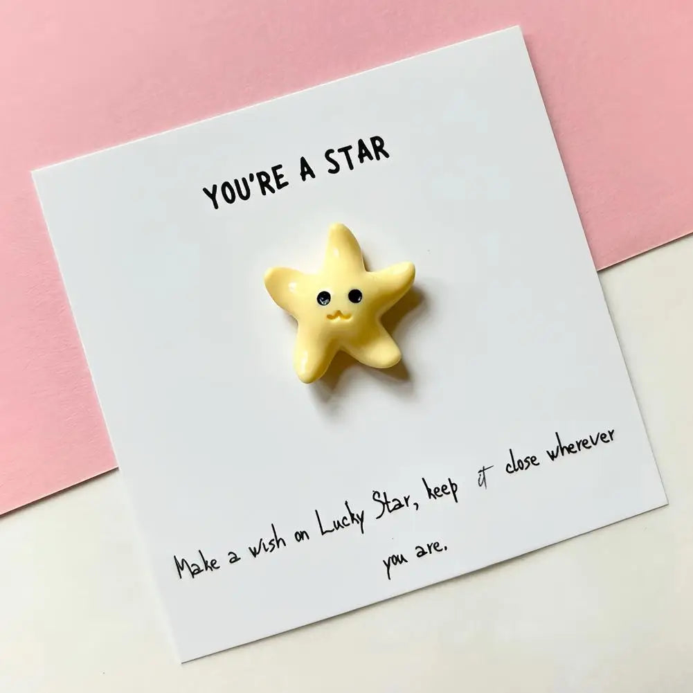 You're A Star Pocket Hug Love You Birthday Pocket Gift Card Day Day Inspirational Mother's Day Valentine's Gifts Father's Q2U0