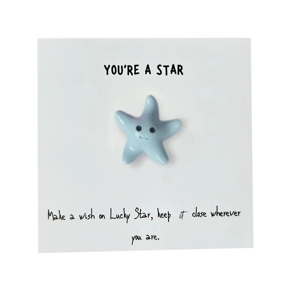 You're A Star Pocket Hug Love You Birthday Pocket Gift Card Day Day Inspirational Mother's Day Valentine's Gifts Father's Q2U0