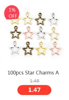 10Pcs Random Colors Mixed Star Heart Cake Charms Resin Glitter Cute Necklace Keychain Pendant DIY Keychain Making Accessories