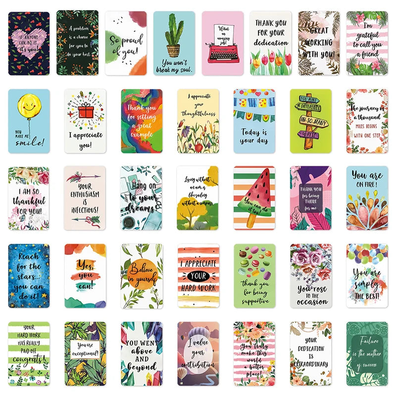 72 Pcs Positive Affirmation Cards Inspirational And Encouragement Cards For Women Men Daily Affirmations Cards