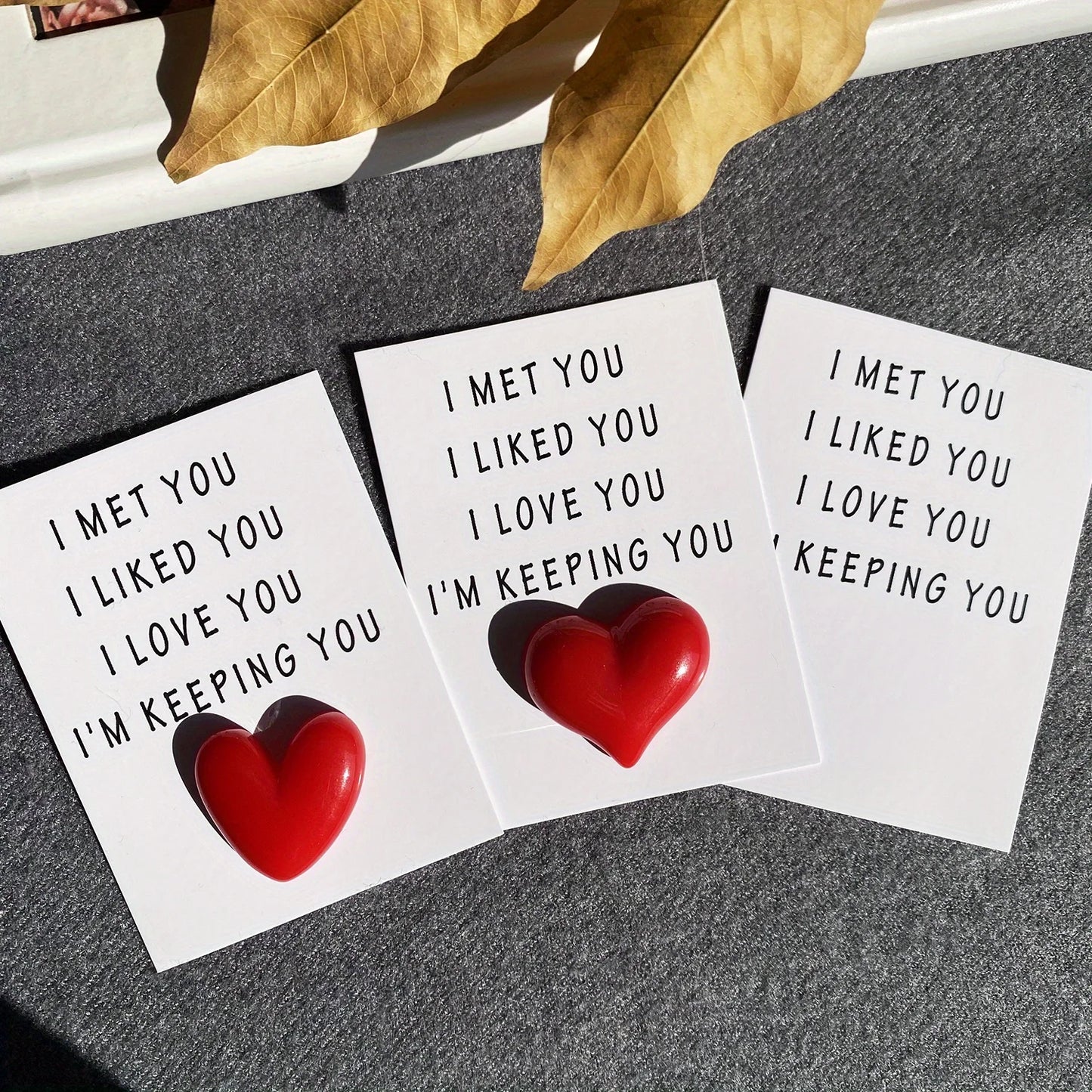 1pc, I Love You, I Am Keeping You Greeting Cards, Love Relationship Cards Gifts,  3D Anniversary Celebration,Pocket Hug Card