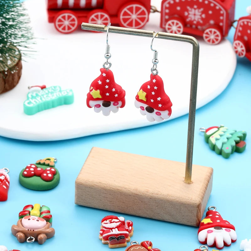 10Pcs Christmas Charms