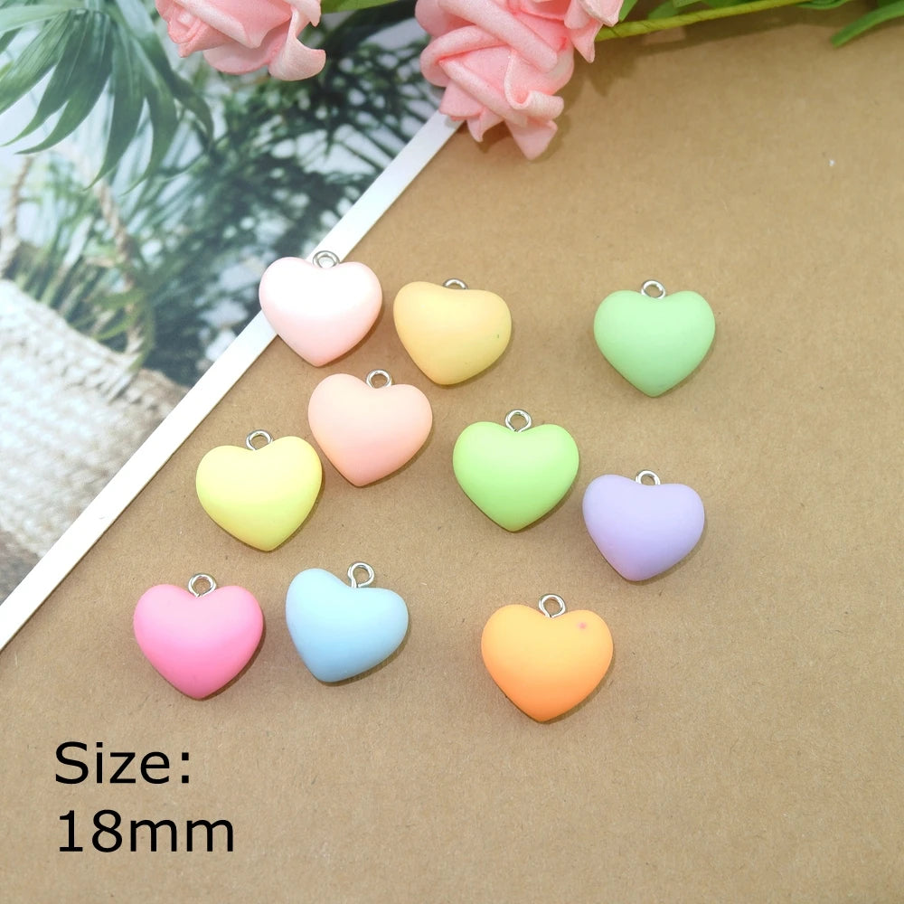 10pcs Cute Valentine's Day Love Charms