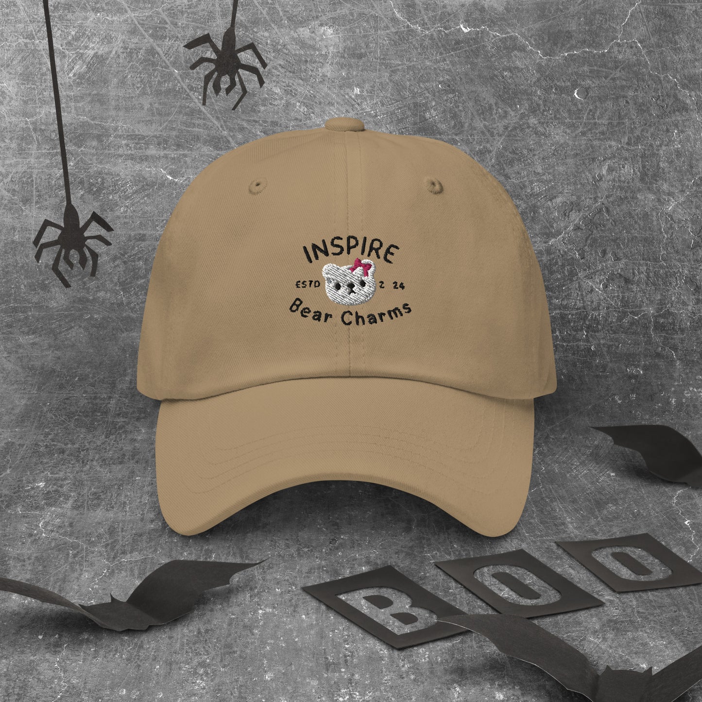 KHAKI LOGO Dad hat