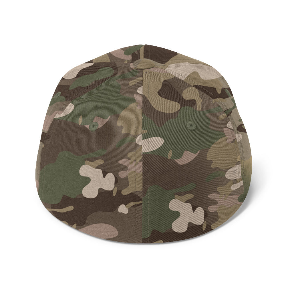 CAMO Structured Twill Cap