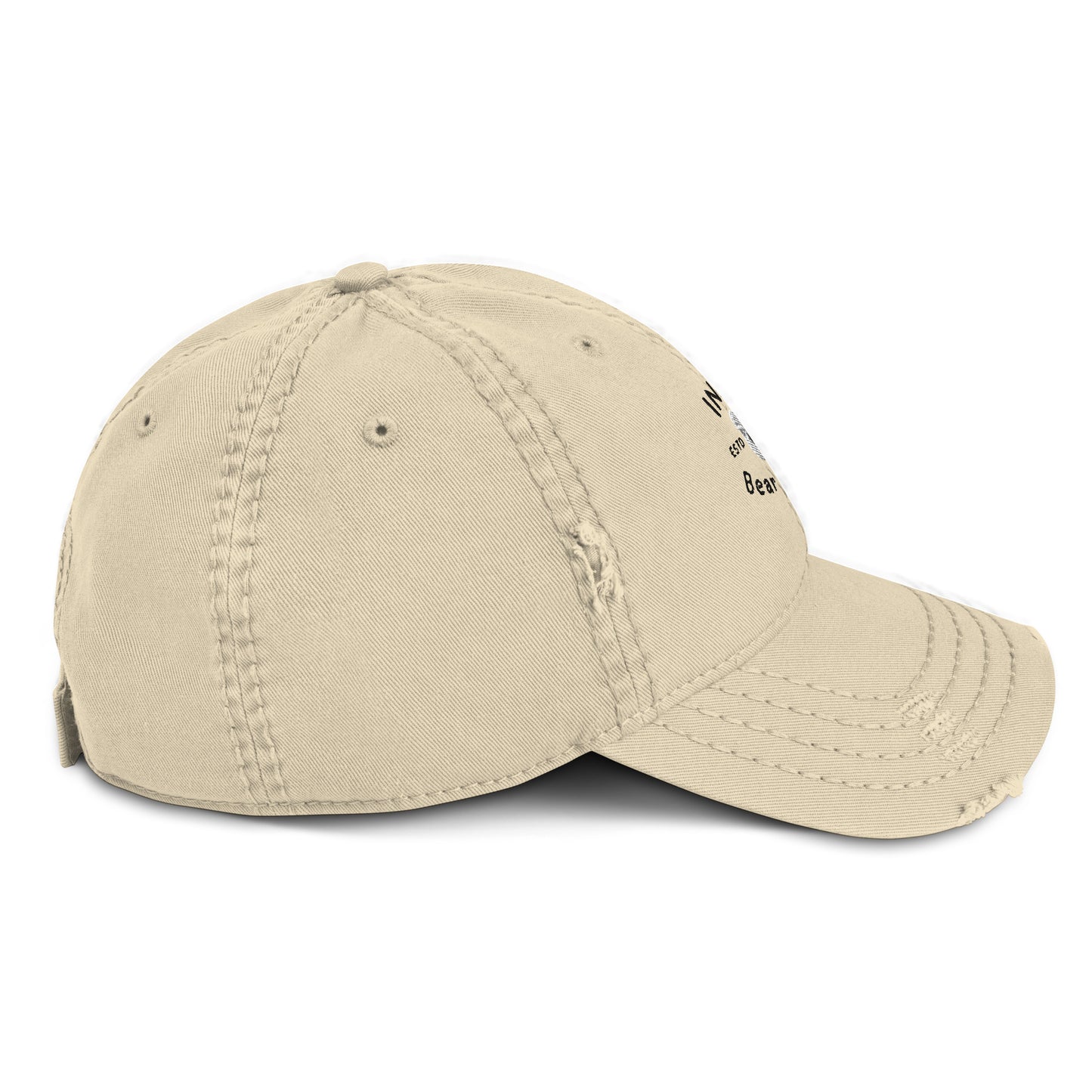 TAN Distressed Dad Hat