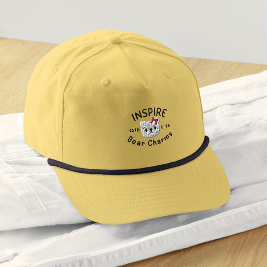 YELLOW Golf rope cap