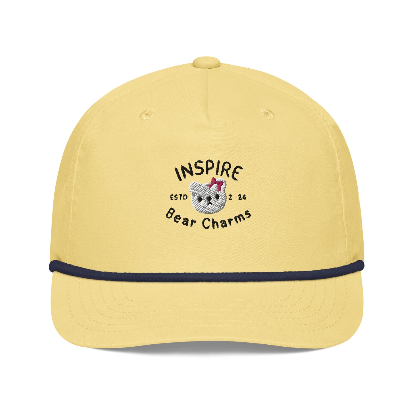 YELLOW Golf rope cap