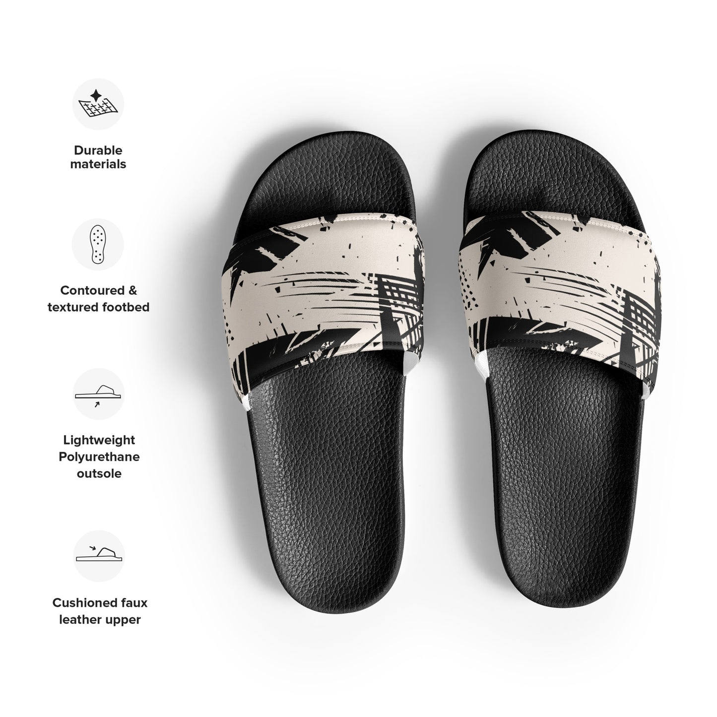 WHITBLCK ABSTRACT Men’s slides