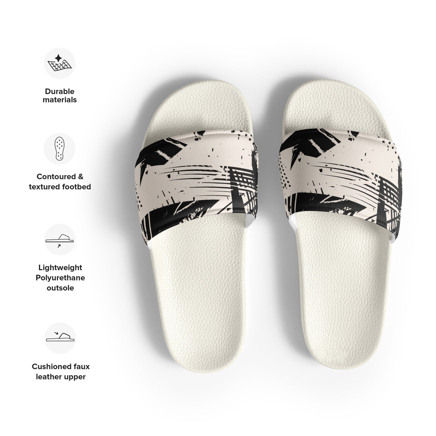 WHITBLCK ABSTRACT Men’s slides