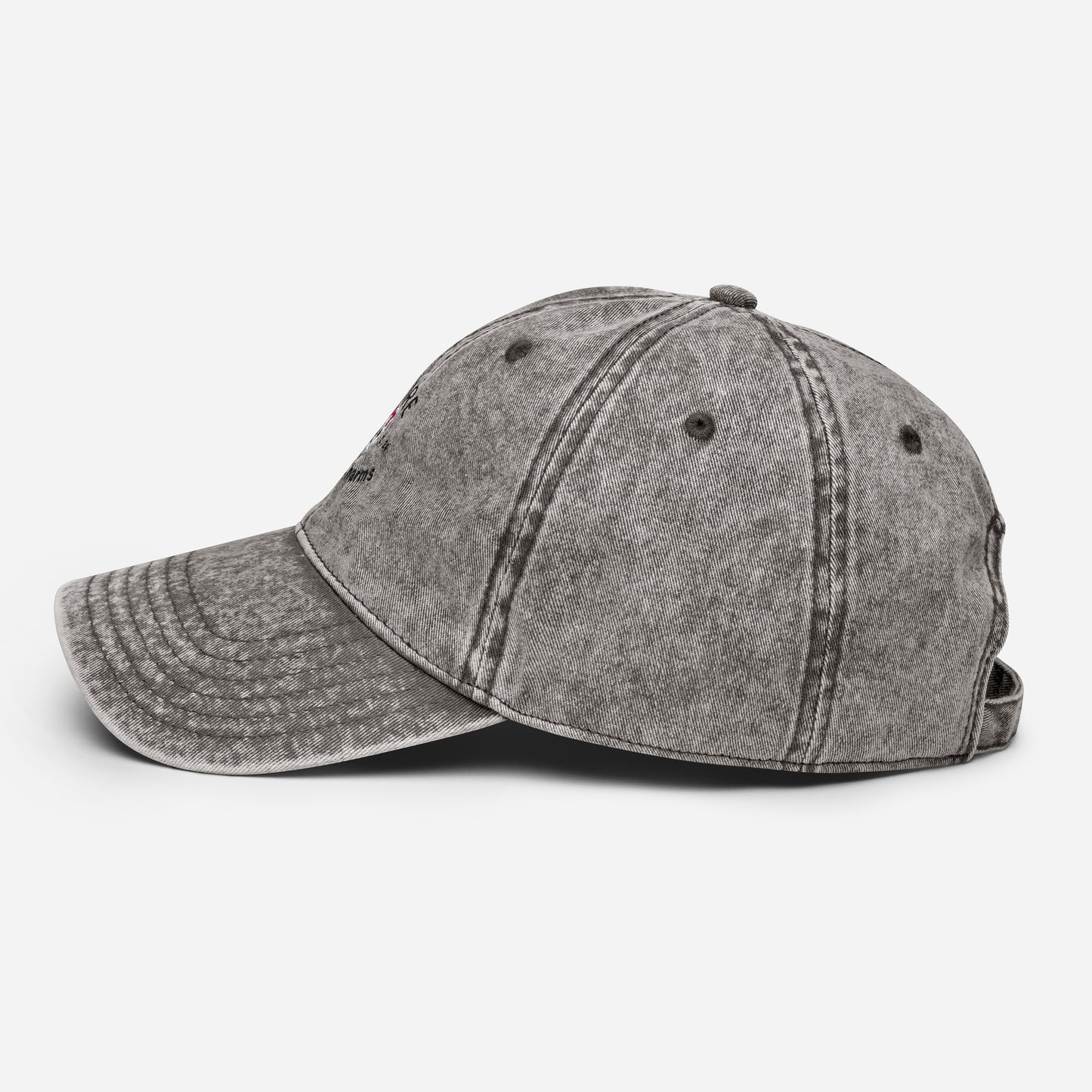 GREY Vintage Cotton Twill Cap