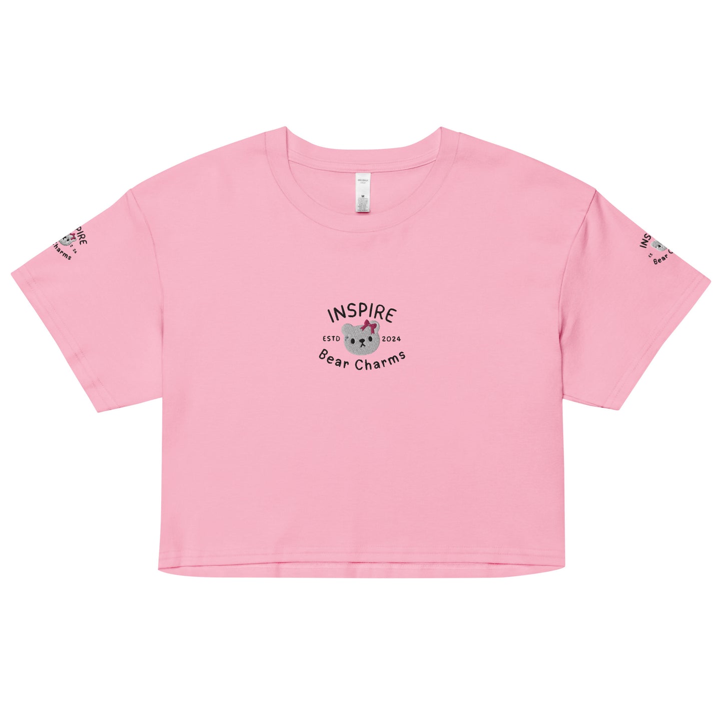 BUBBLE GUM Women’s crop top