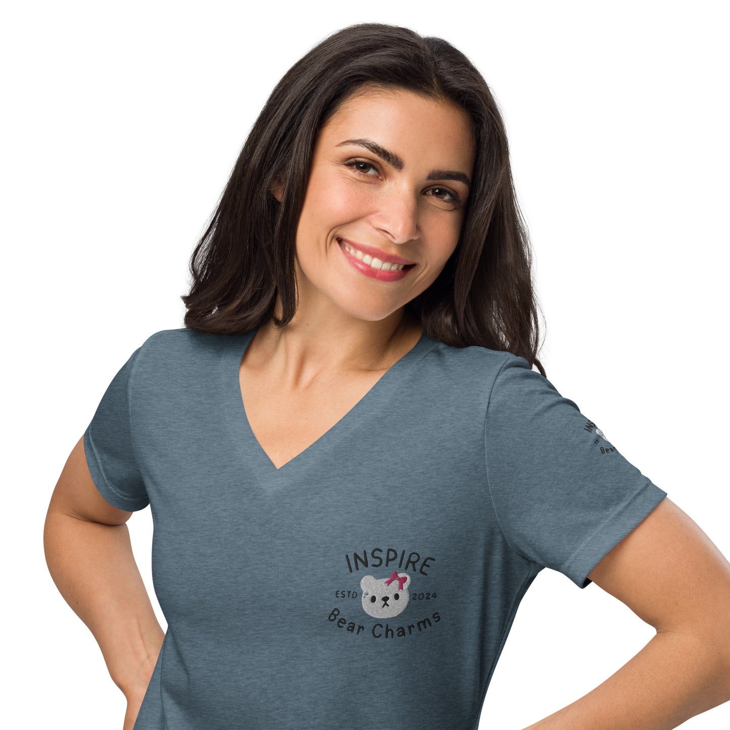 Women’s relaxed v-neck t-shirt