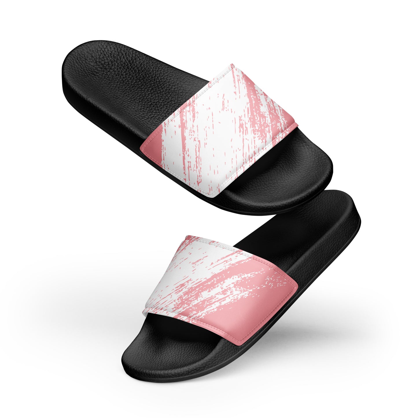 PINK ABSTRACT Women's slides