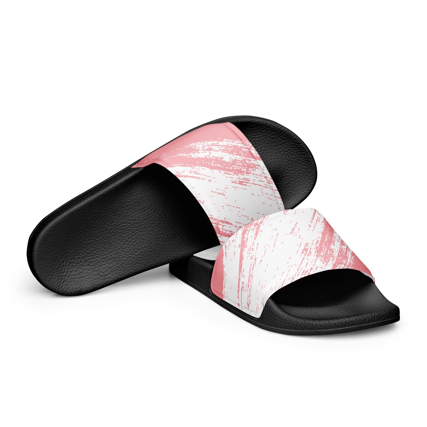 PINK ABSTRACT Women's slides