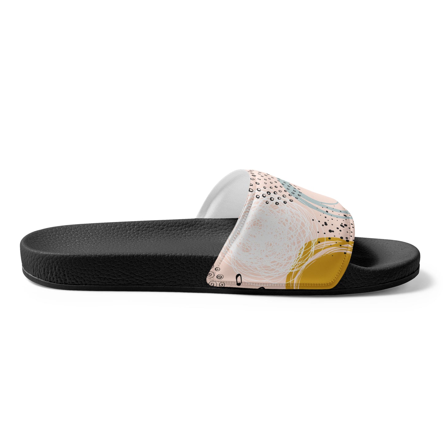 PINK ABSTRACT Women's slides