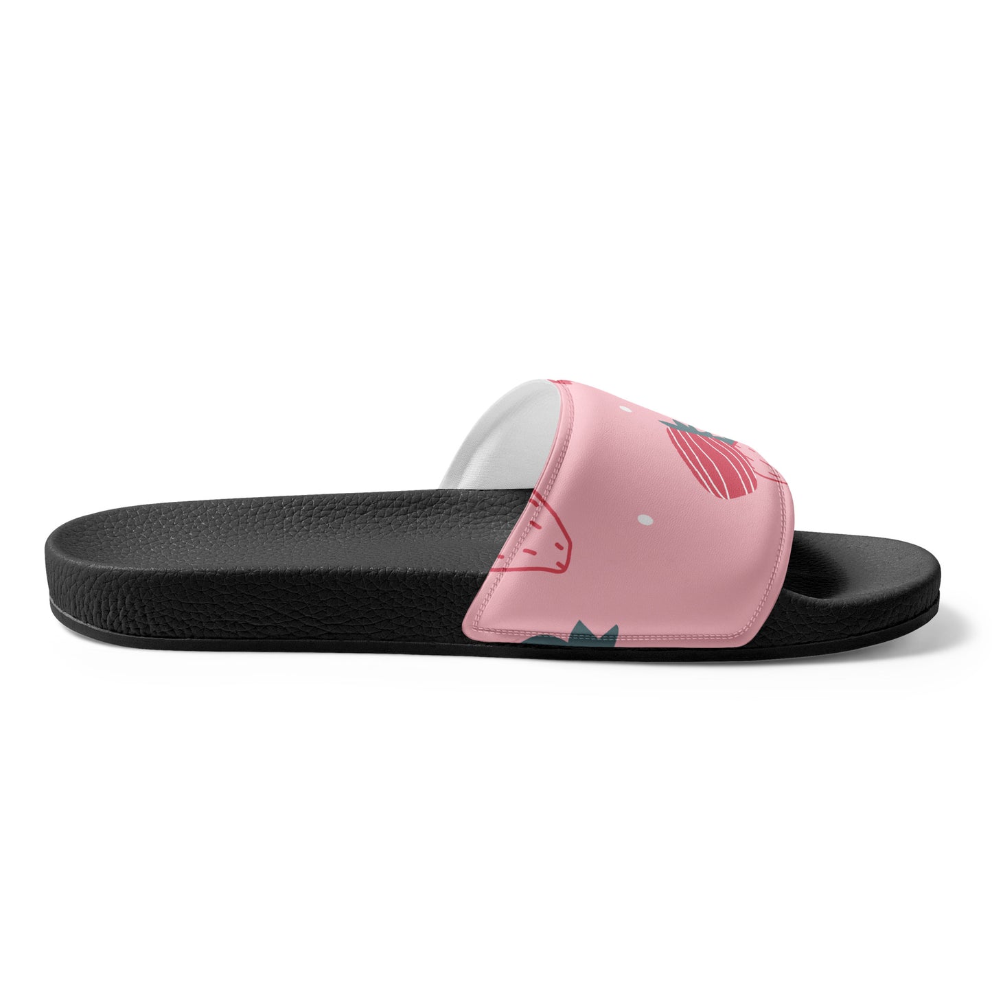 PINK STRAWBERRIES Women's slides