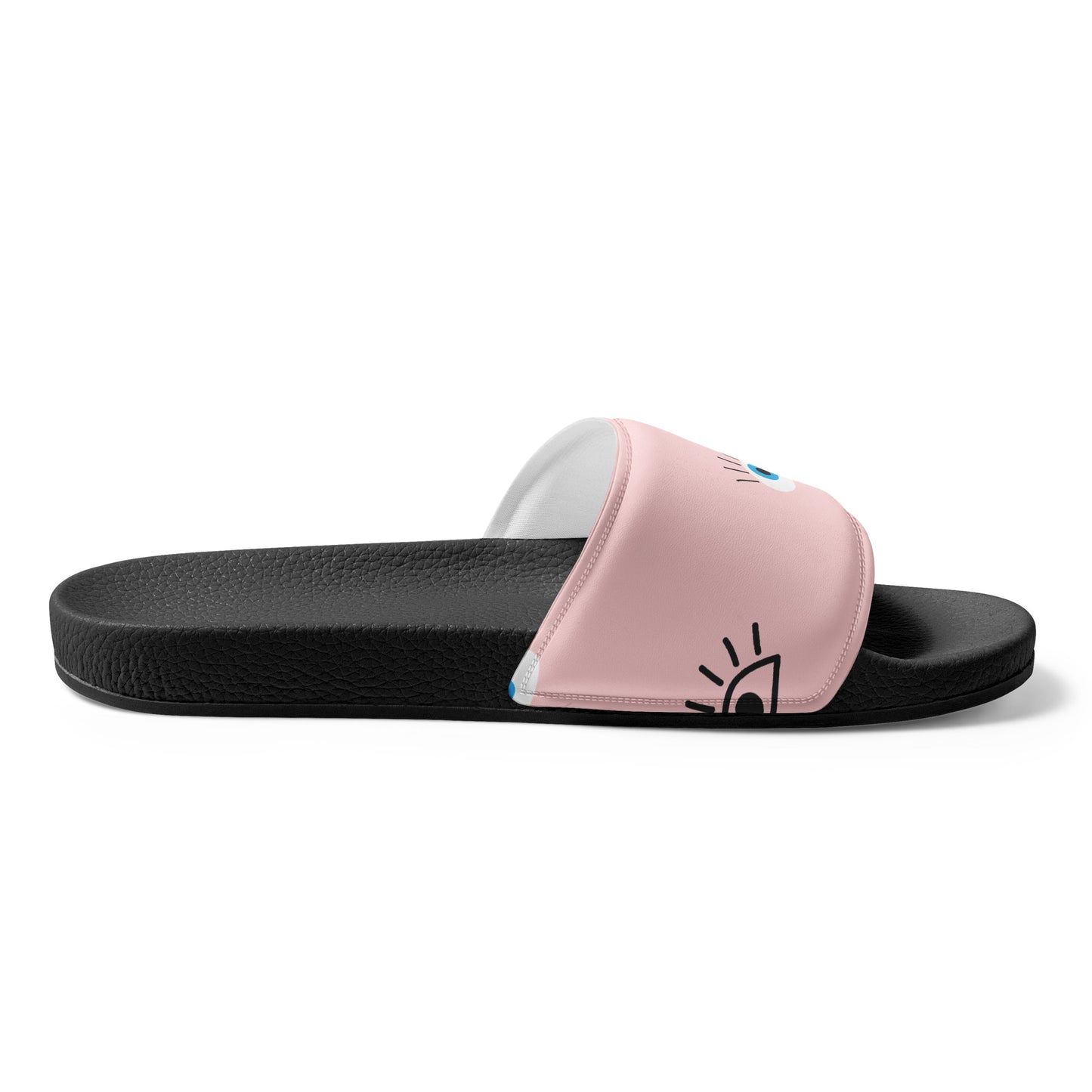 EVIL EYES PINK Women's slides