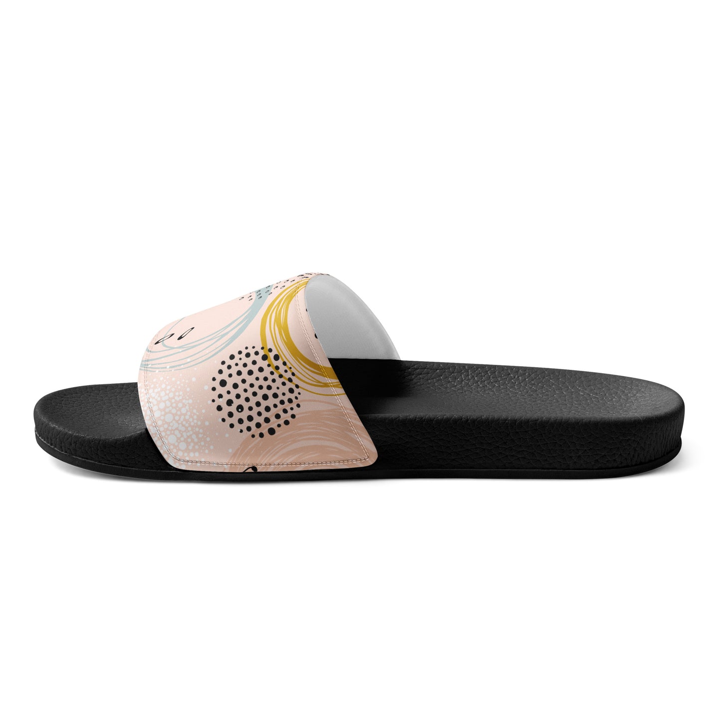 PINK ABSTRACT Women's slides