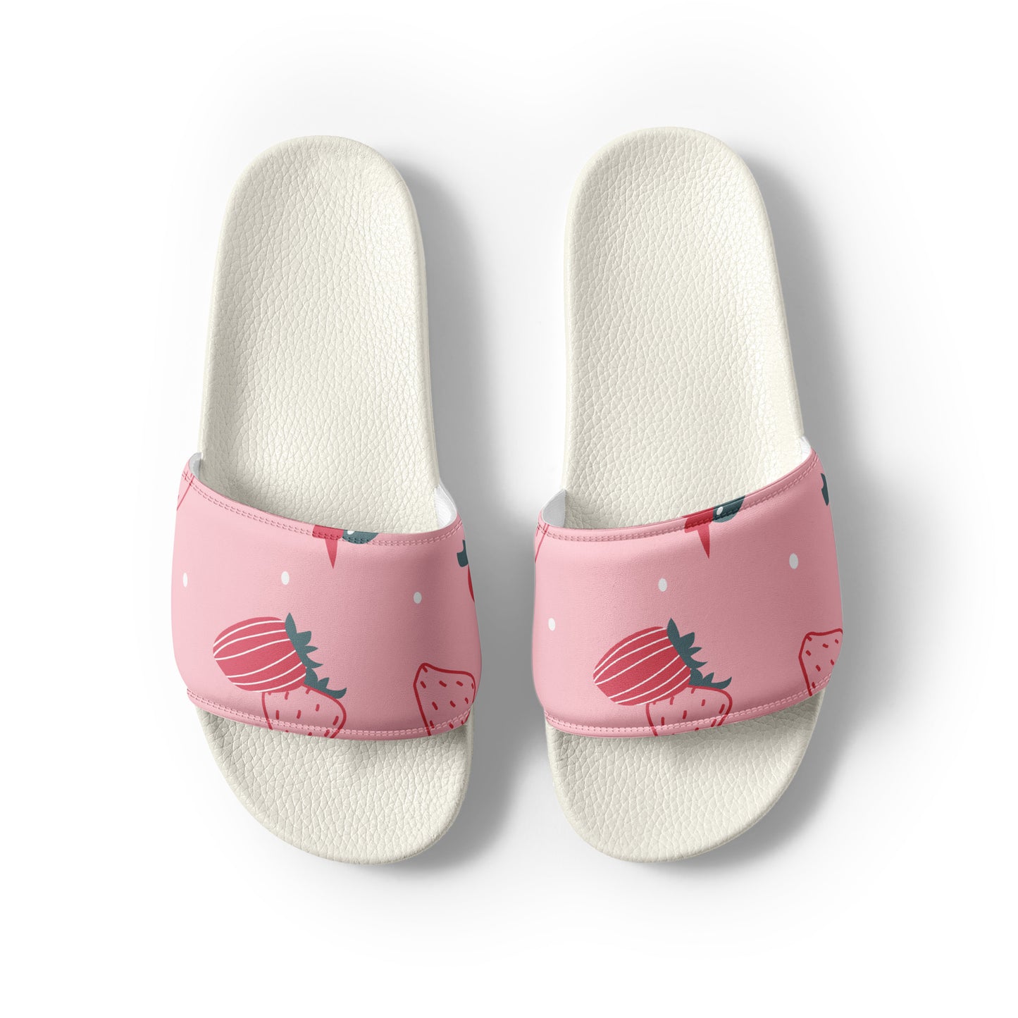 PINK STRAWBERRIES Women's slides