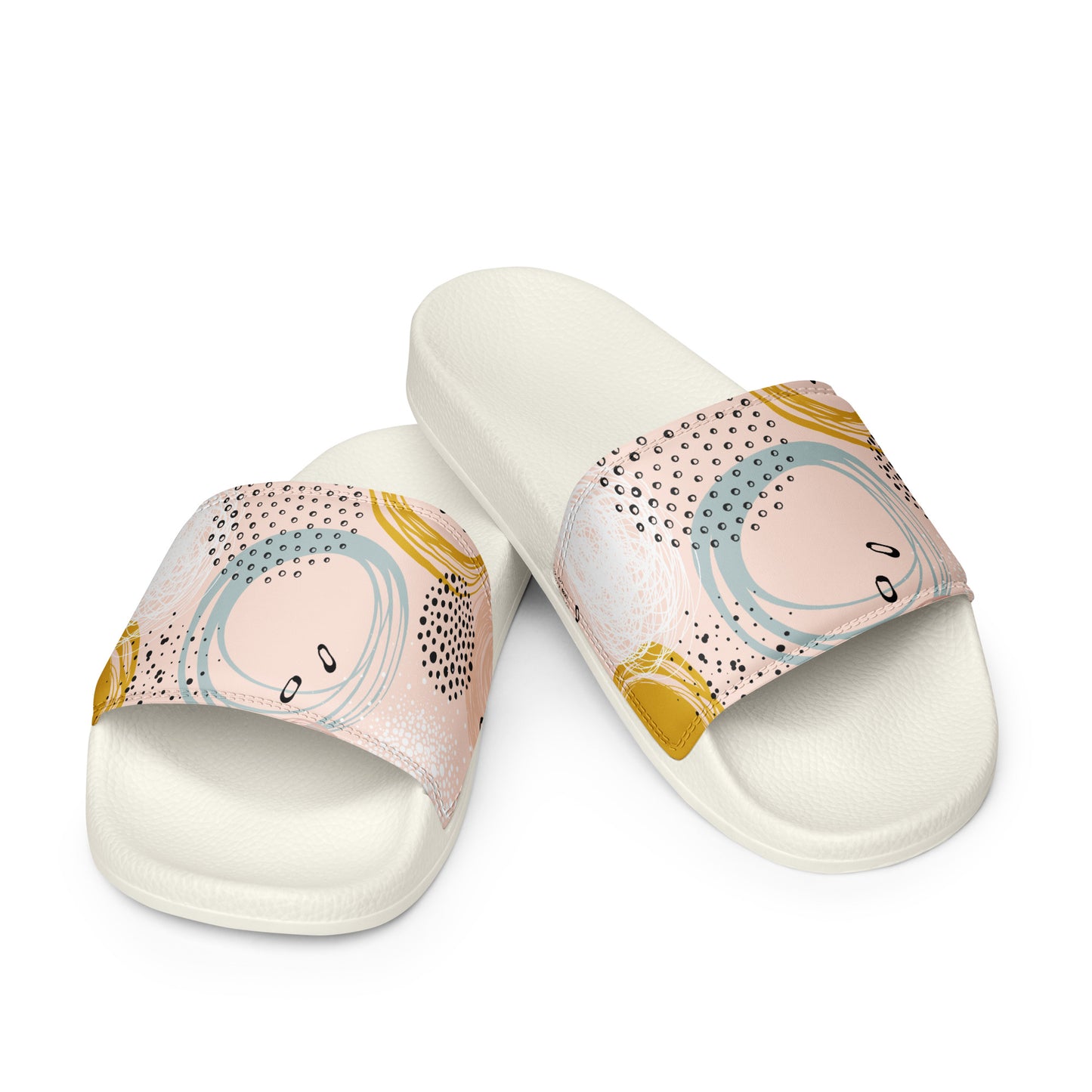 PINK ABSTRACT Women's slides