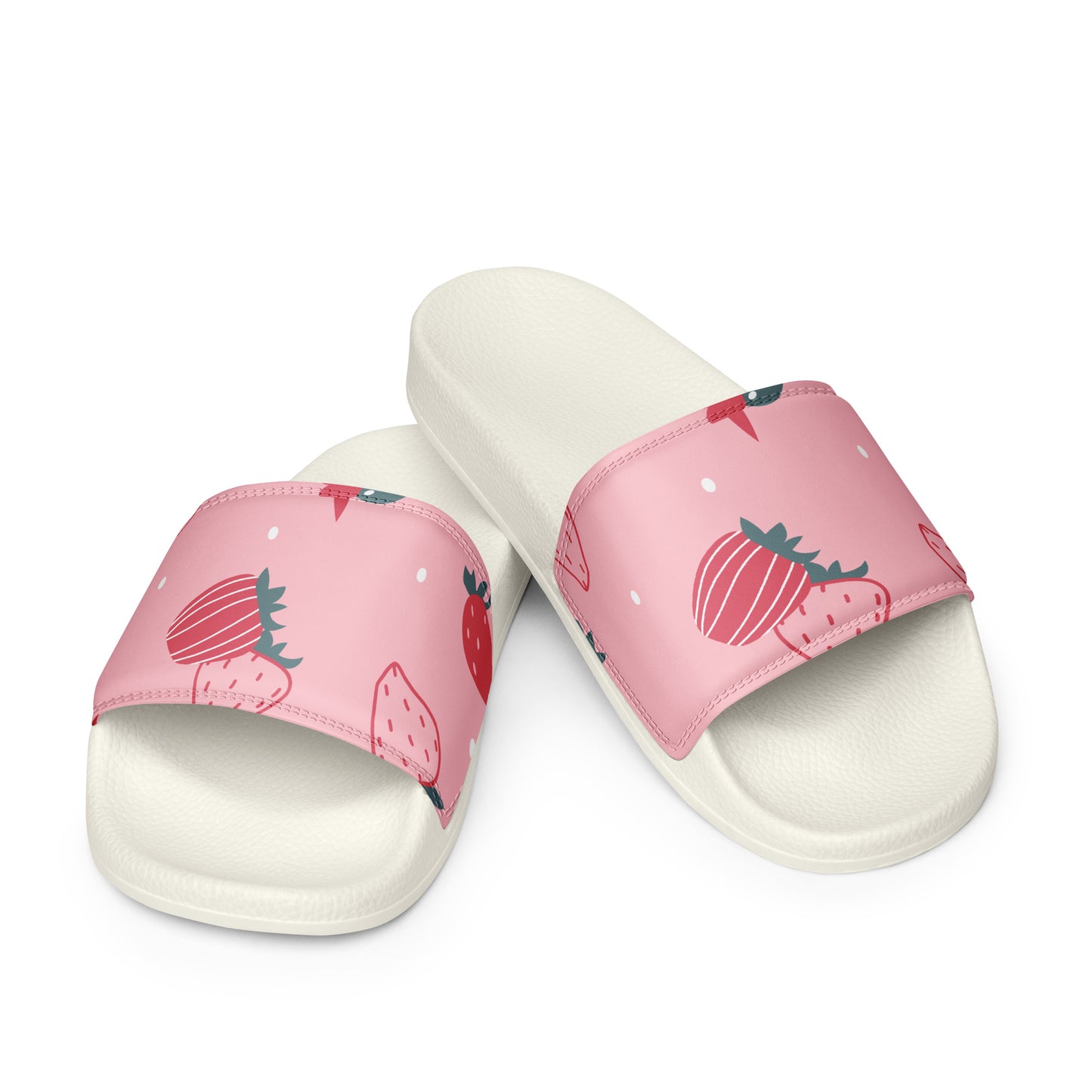 PINK STRAWBERRIES Women's slides