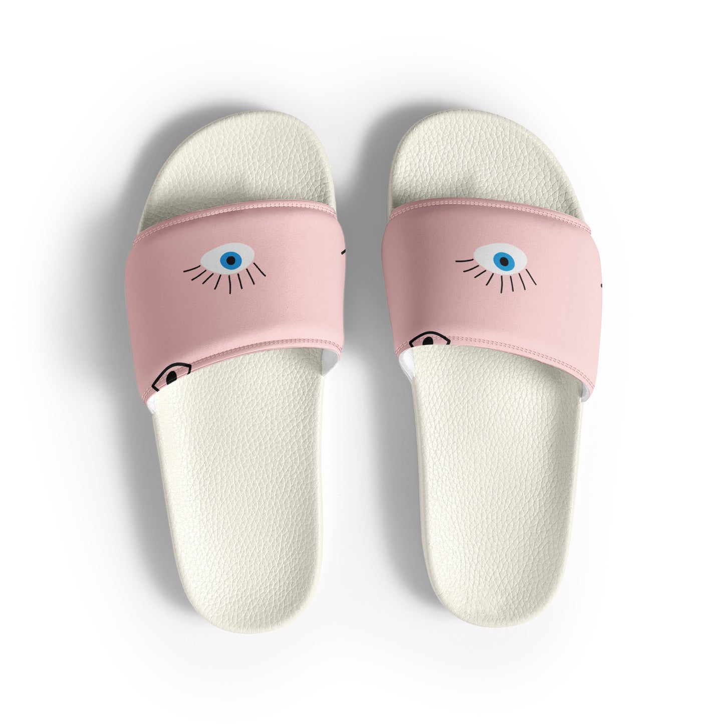 EVIL EYES PINK Women's slides