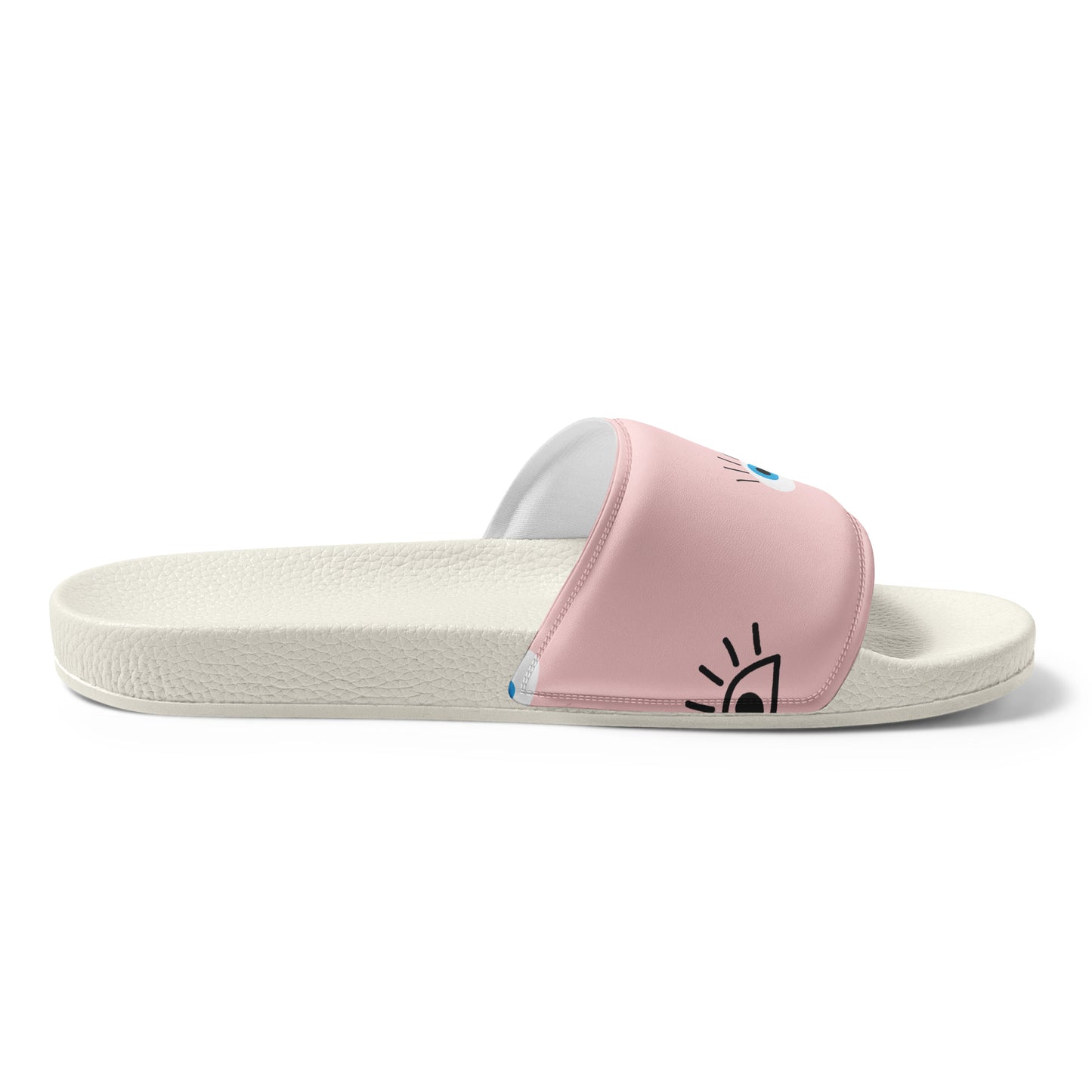 EVIL EYES PINK Women's slides