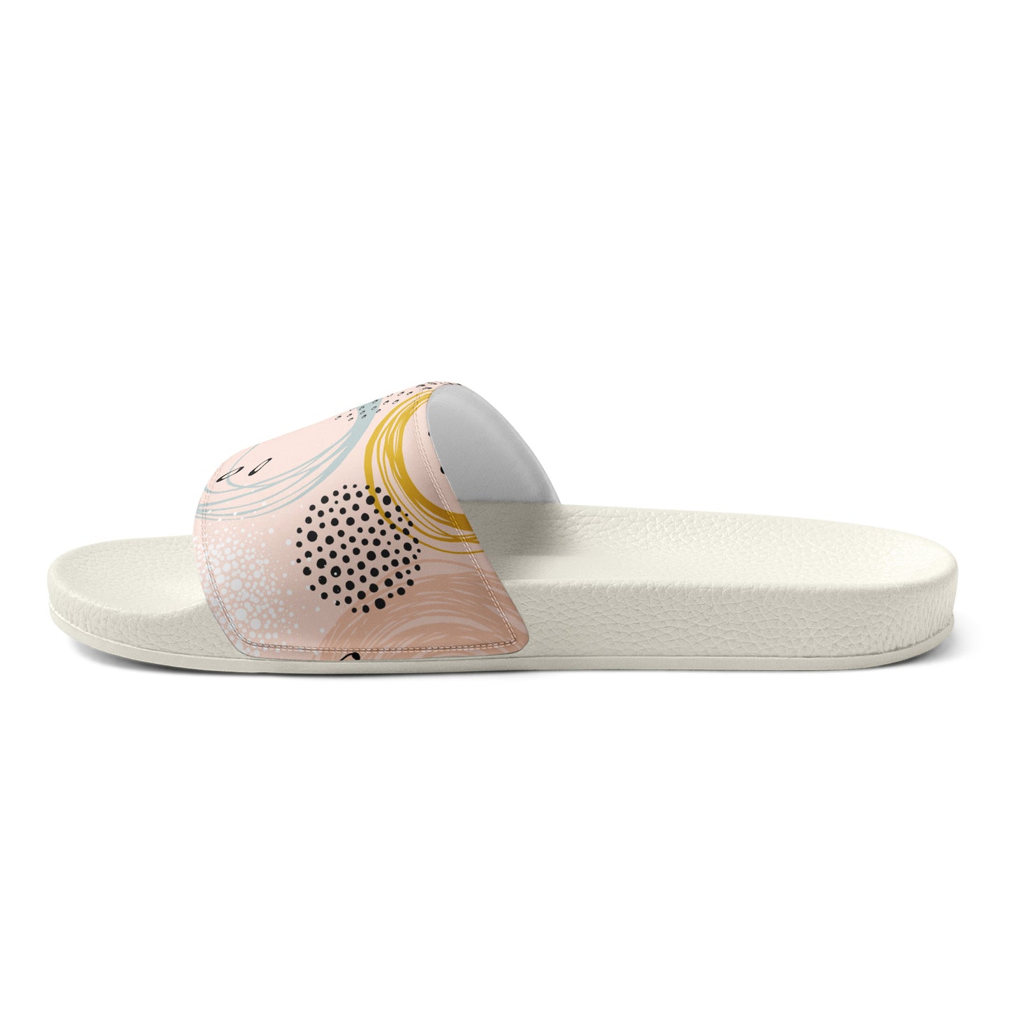 PINK ABSTRACT Women's slides